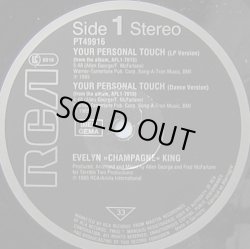 画像2: Evelyn "Champagne" King - Your Personal Touch/Talking In My Sleep 12"