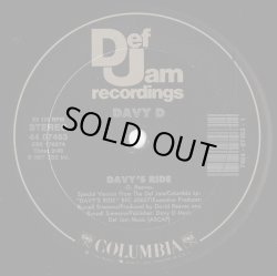 画像3: Davy D - Feel For You/Davy's Ride  12"
