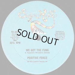 画像1: Positive Force - We Got The Funk/Tell Me What You See 12" 