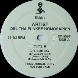 画像1: Del Tha Funkee Homosapien - Dr. Bombay/Hoodz Come In Dozens/Eye Examination  12"