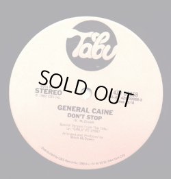 画像1: General Caine - Don't Stop/For Lovers Only  12"