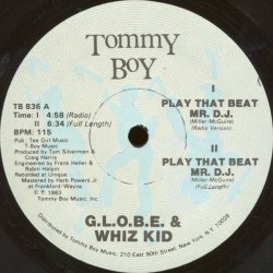 画像1: G.L.O.B.E. & Whiz Kid - Play That Beat Mr. D.J.  12"