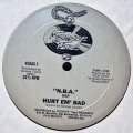 Hurt Em' Bad - N.B.A. Rap + N.B.A. Rap Remix (Doubled！)  12"X2
