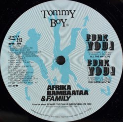 画像3: Afrika Bambaataa & Family - Funk You ! 12"