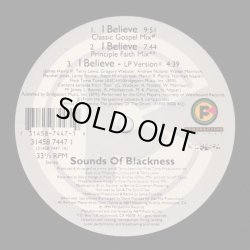 画像1: Sounds Of Blackness - I Believe  12"