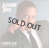 Alexander O'Neal - Criticize (7Vers！) 12"