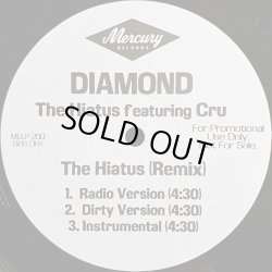 画像1: Diamond feat:Cru - The Hiatus (Remix)/The Hiatus  12"