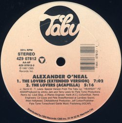 画像2: Alexander O'Neal - The Lovers  12"
