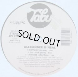 画像2: Alexander O'Neal - Criticize (7Vers！) 12"