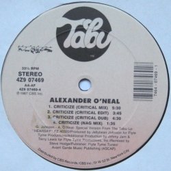 画像3: Alexander O'Neal - Criticize (7Vers！) 12"