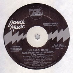 画像1: The S.O.S. Band - Take Your Time (Long 7:47/Short 4:10)  12"