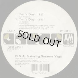 画像1: D.N.A.Featuring Suzanne Vega - Tom's Diner  12"