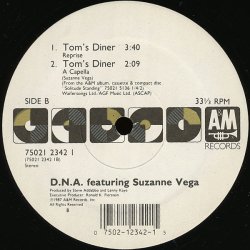 画像2: D.N.A.Featuring Suzanne Vega - Tom's Diner  12"