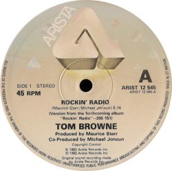 画像1: Tom Browne - Rockin' Radio/Dub (6:07)  12"
