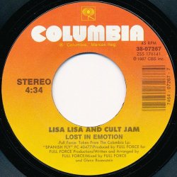 画像2: Lisa Lisa And Cult Jam - Lost In Emotion/Motion Is Lost 7"