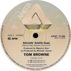 画像2: Tom Browne - Rockin' Radio/Dub (6:07)  12"