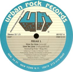 画像1: Freak L - Line For Line/When The Pen Hits The Paper 12"