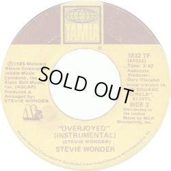 画像2: Stevie Wonder - Overjoyed  7"