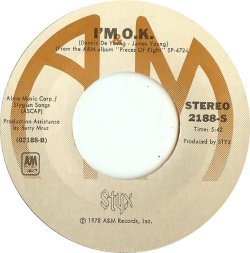 画像2: Styx - Babe/I'm O.K.  7"