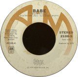 Styx - Babe/I'm O.K.  7"