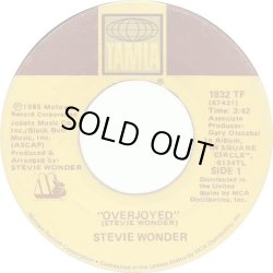 画像1: Stevie Wonder - Overjoyed  7"