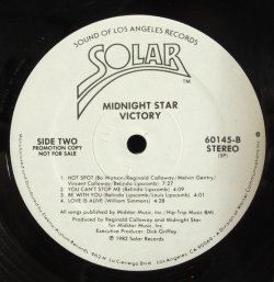 画像2: Midnight Star - Victory LP