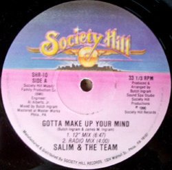 画像1: Salim & The Team - Gotta Make Up Your Mind  12"
