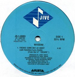 画像1: Whodini - Freaks Come Out At Night/Grandmaster Dee's Haunted Scratch  12"