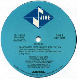 画像2: Whodini - Freaks Come Out At Night/Grandmaster Dee's Haunted Scratch  12"