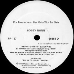 画像1: Bobby Nunn - Private Party  12" 