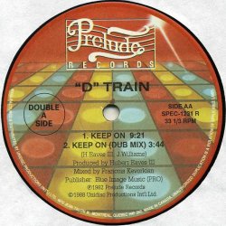 画像3: "D" Train - Walk On By/Keep On  12"