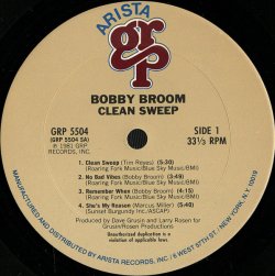 画像2: Bobby Broom - Clean Sweep  LP