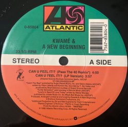 画像1: Kwamé & A New Beginning - Can You Feel It !?/Wake It Up 12"