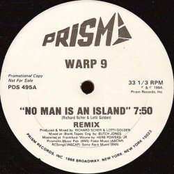 画像1: Warp 9 - No Man Is An Island (Remix！)  12"