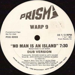 画像2: Warp 9 - No Man Is An Island (Remix！)  12"