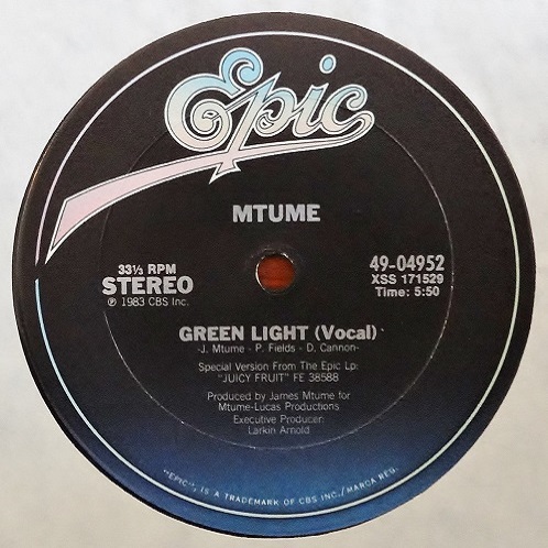 Mtume Green  Light  12 Groovaholiks Records 