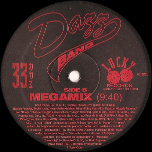 dazz band let it whip zip