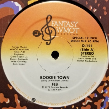 FLB (Fat Larry's Band) - Boogie Town/Space Lady  12