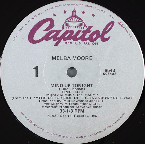Melba Moore - Mind Up Tonight  12