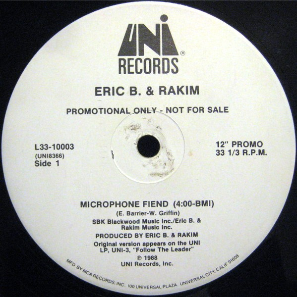 Eric B. & Rakim - Microphone Fiend  12