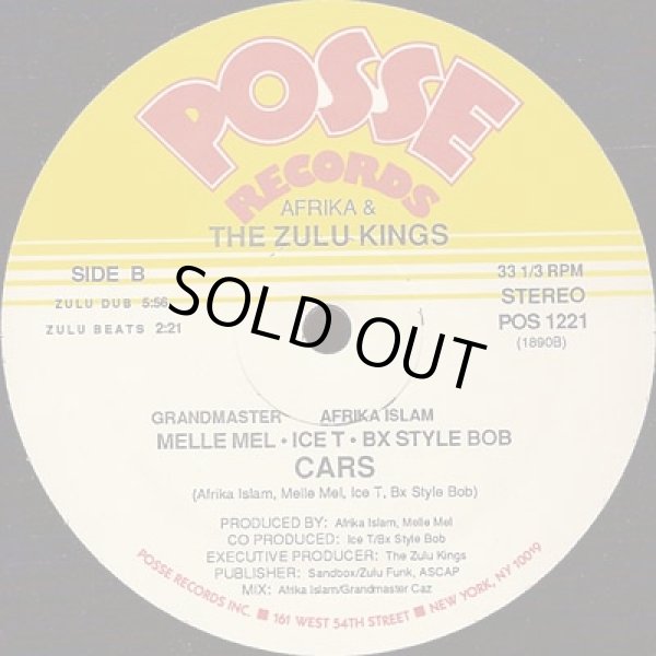 画像2: Afrika & The Zulu Kings - Cars  12"