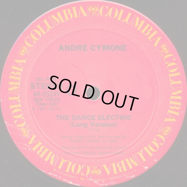 画像2: Andre Cymone - The Dance Electric/Red Light  12"