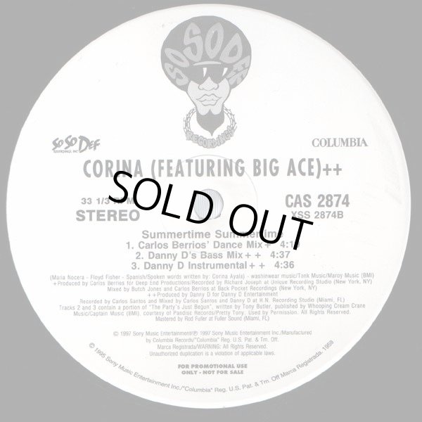 画像2: Corina (Featuring JD & Lathun) - Summertime Summertime (Doubled！) 12"X2