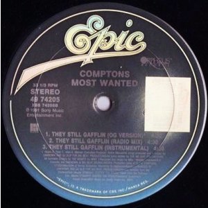 画像: Compton's Most Wanted - Compton's Lynchin'/They Still Gafflin'  12"