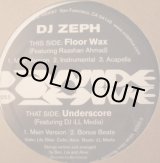 画像: DJ Zeph - Floor Wax/Underscore  12"