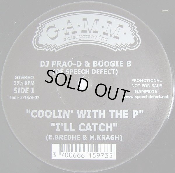 画像1: DJ Prao-D & Boogie B - Coolin' With The P/I'll Catch/Breaks Seminar Pt.6 & Pt.7  12"