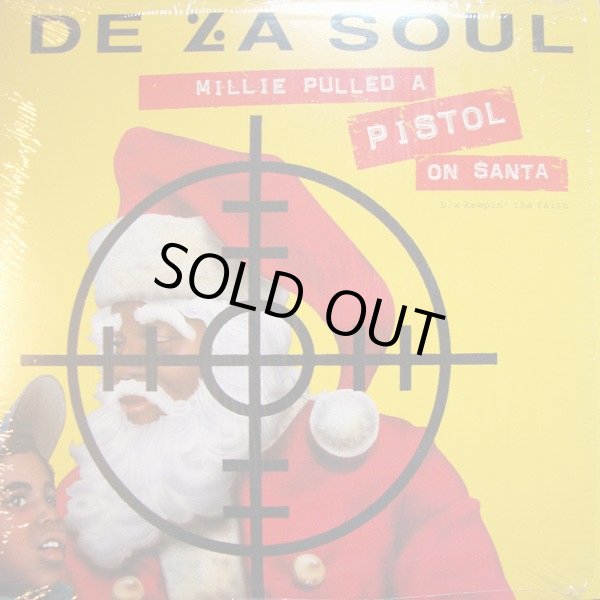 画像1: De La Soul - Millie Pulled A Pistol On Santa/Keepin' The Faith  12"