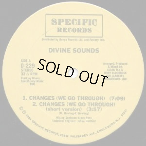 画像1: Divine Sounds - Changes/Do Or Die Bed Sty　12"