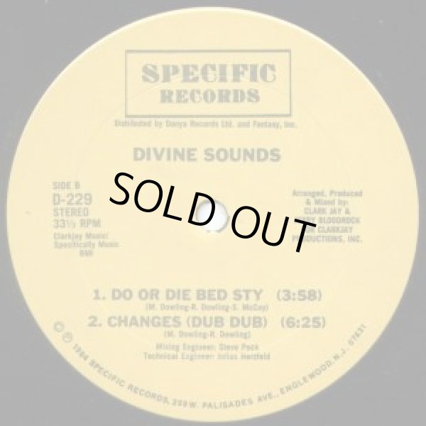 画像2: Divine Sounds - Changes/Do Or Die Bed Sty　12"