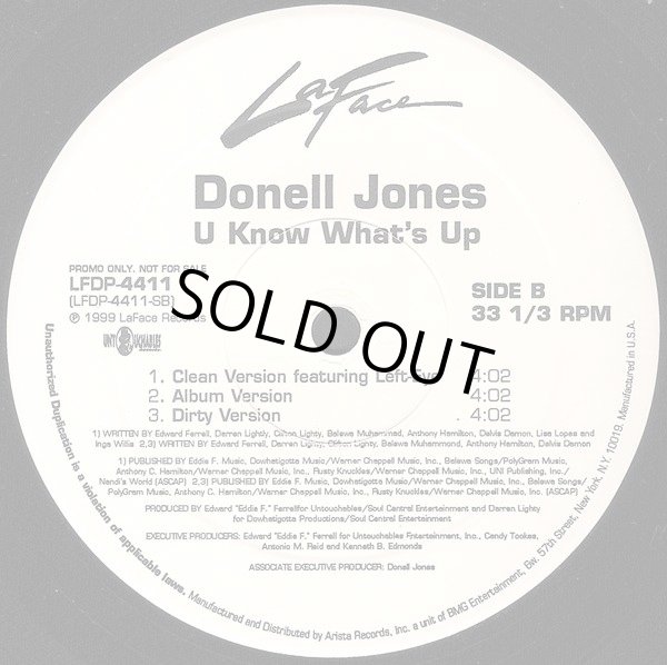 画像2: Donell Jones - U Know What's Up (Doubled！)  12"X2
